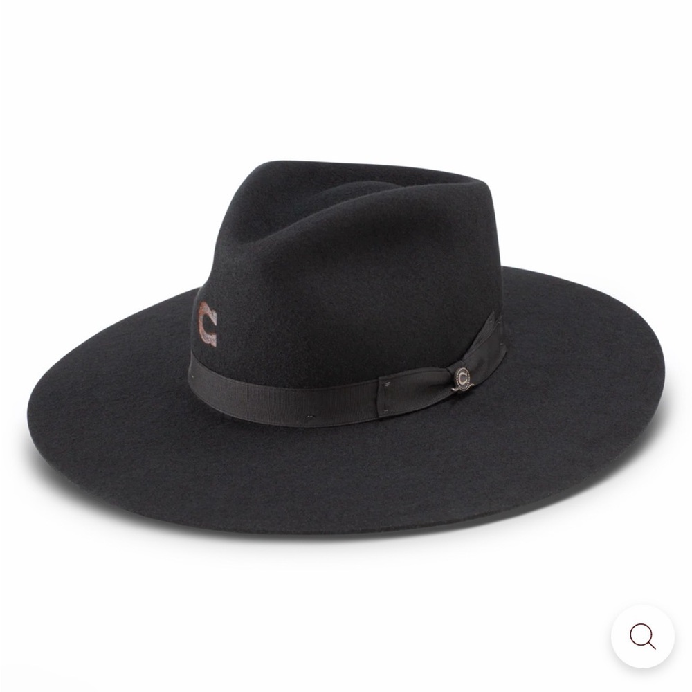 Black Charlie One Horse Wide Brim Cowboy Fedora Hat